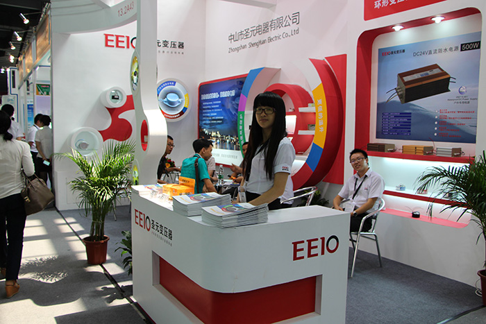 圣元變壓器展會現(xiàn)場