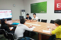 師范?？茖W(xué)院老師走訪圣元電器