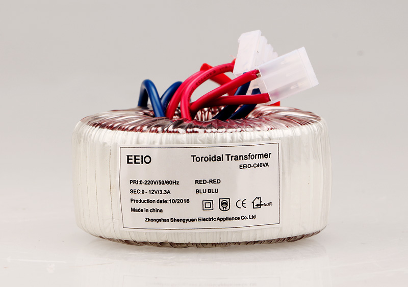 環(huán)形變壓器40W,可量身定制 [輸出帶恢復(fù)溫控保護]